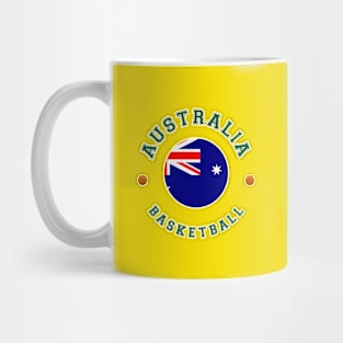 Australia Basketball Mug